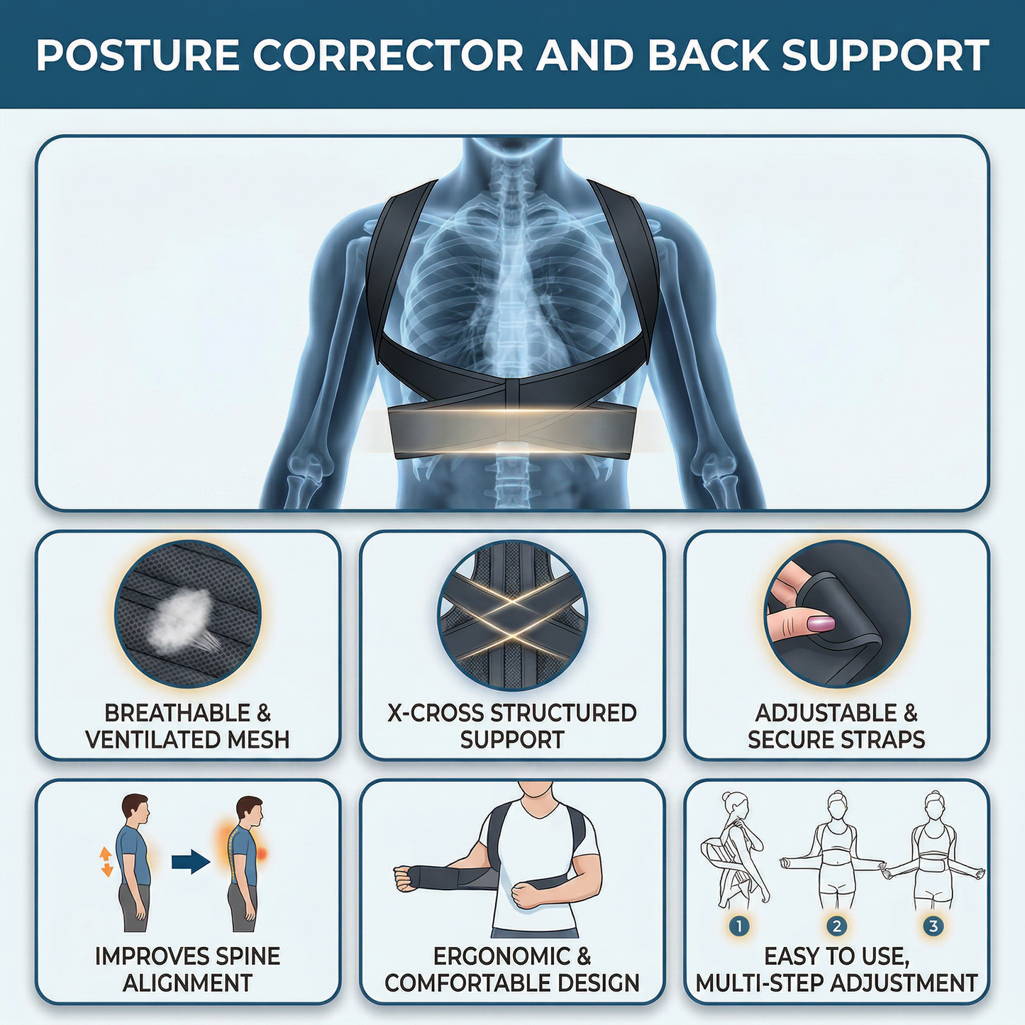 ReliefWrap™ Therapeutic Lumbar Support