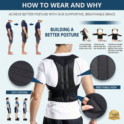 ReliefWrap™ Therapeutic Lumbar Support