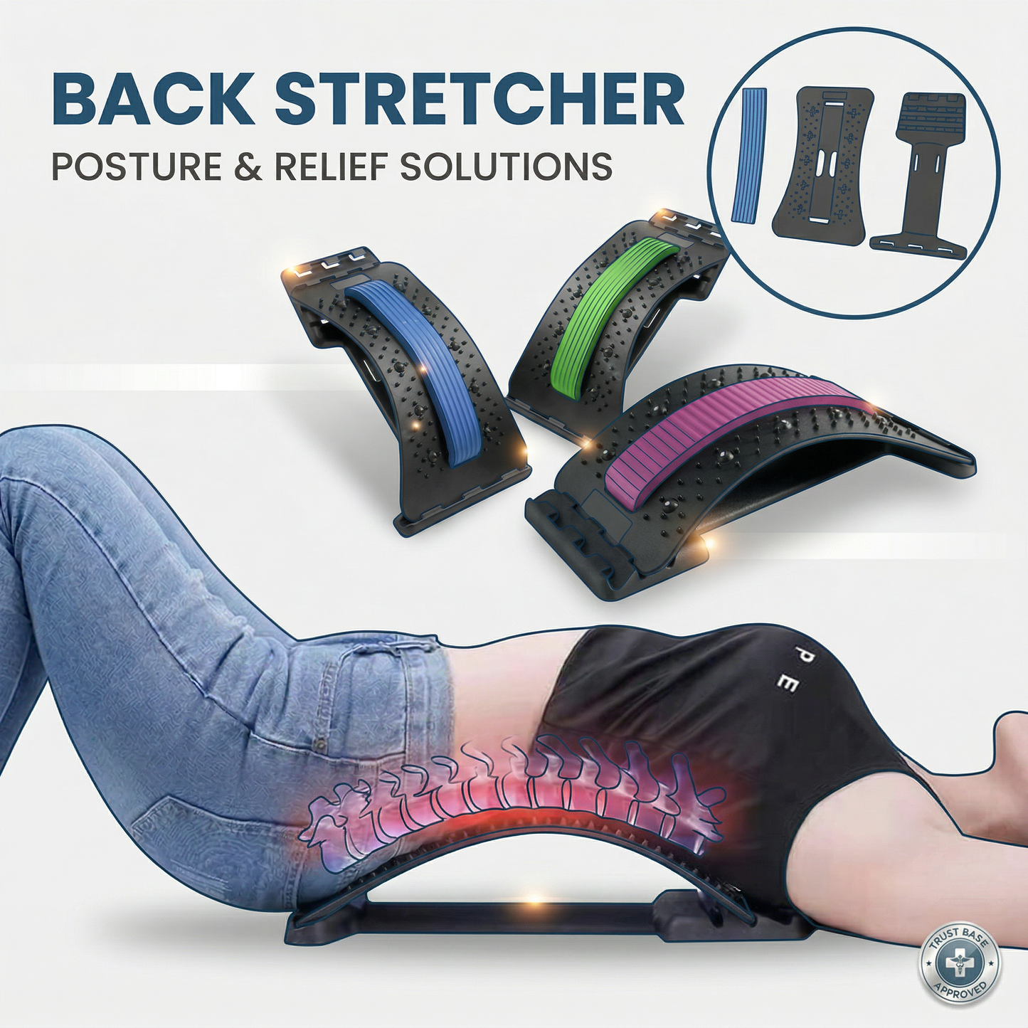 GoldenEase™ Spinal Arch Stretcher