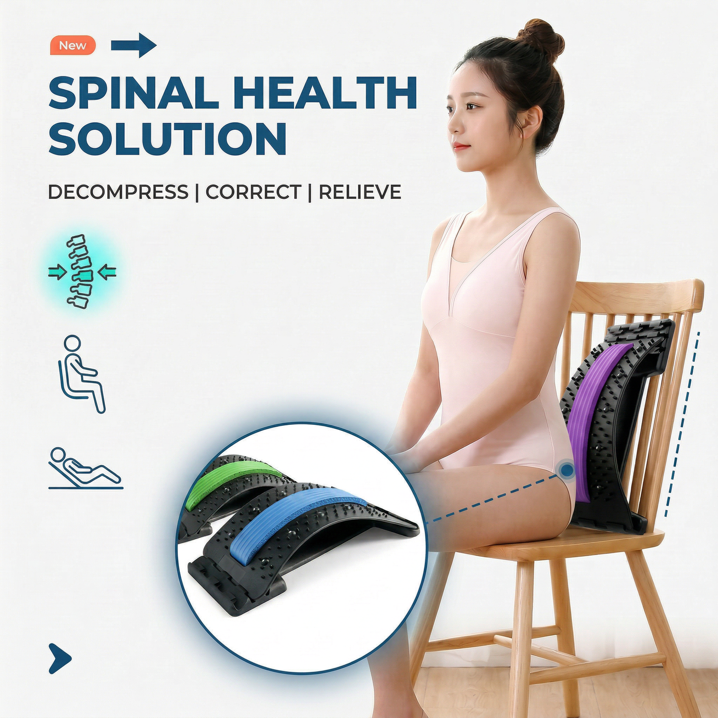 GoldenEase™ Spinal Arch Stretcher