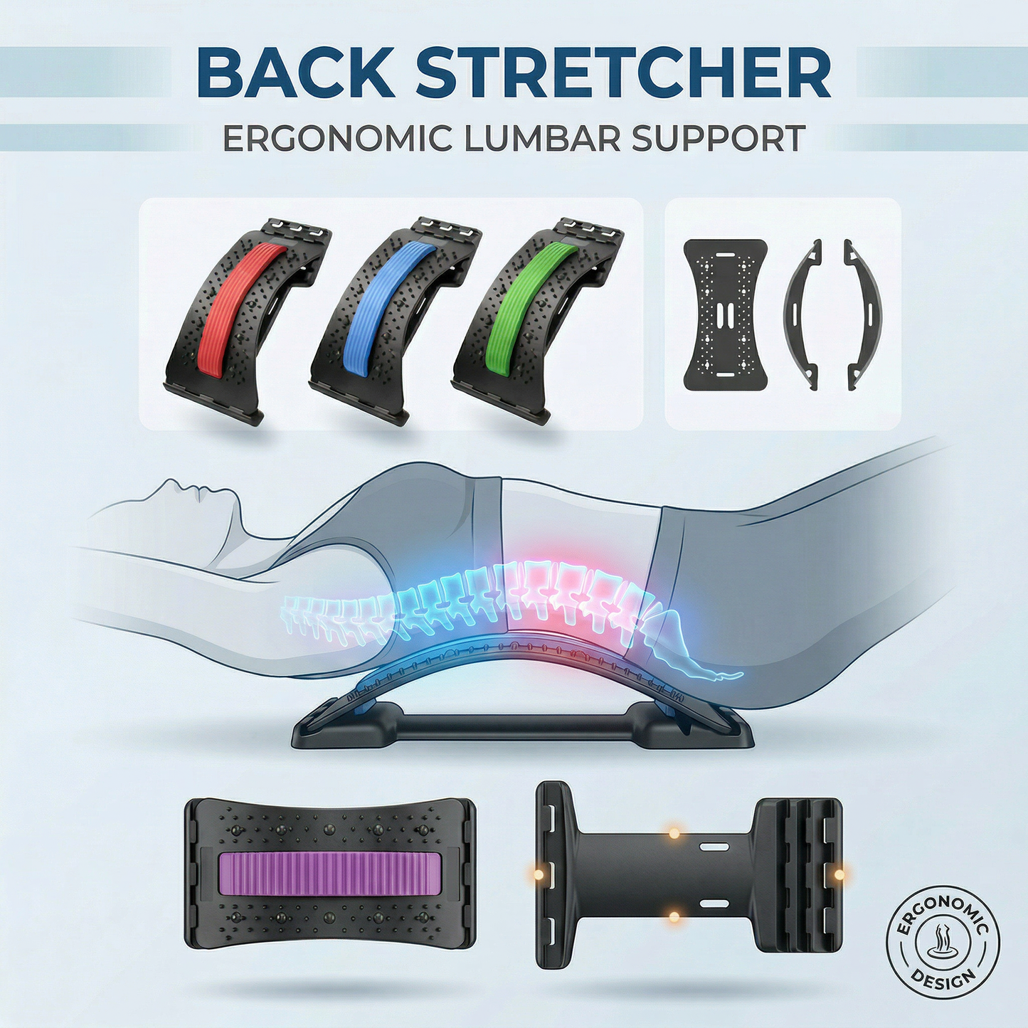 GoldenEase™ Spinal Arch Stretcher