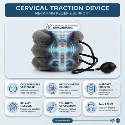 NeckRelief™ Cervical Traction Stretcher