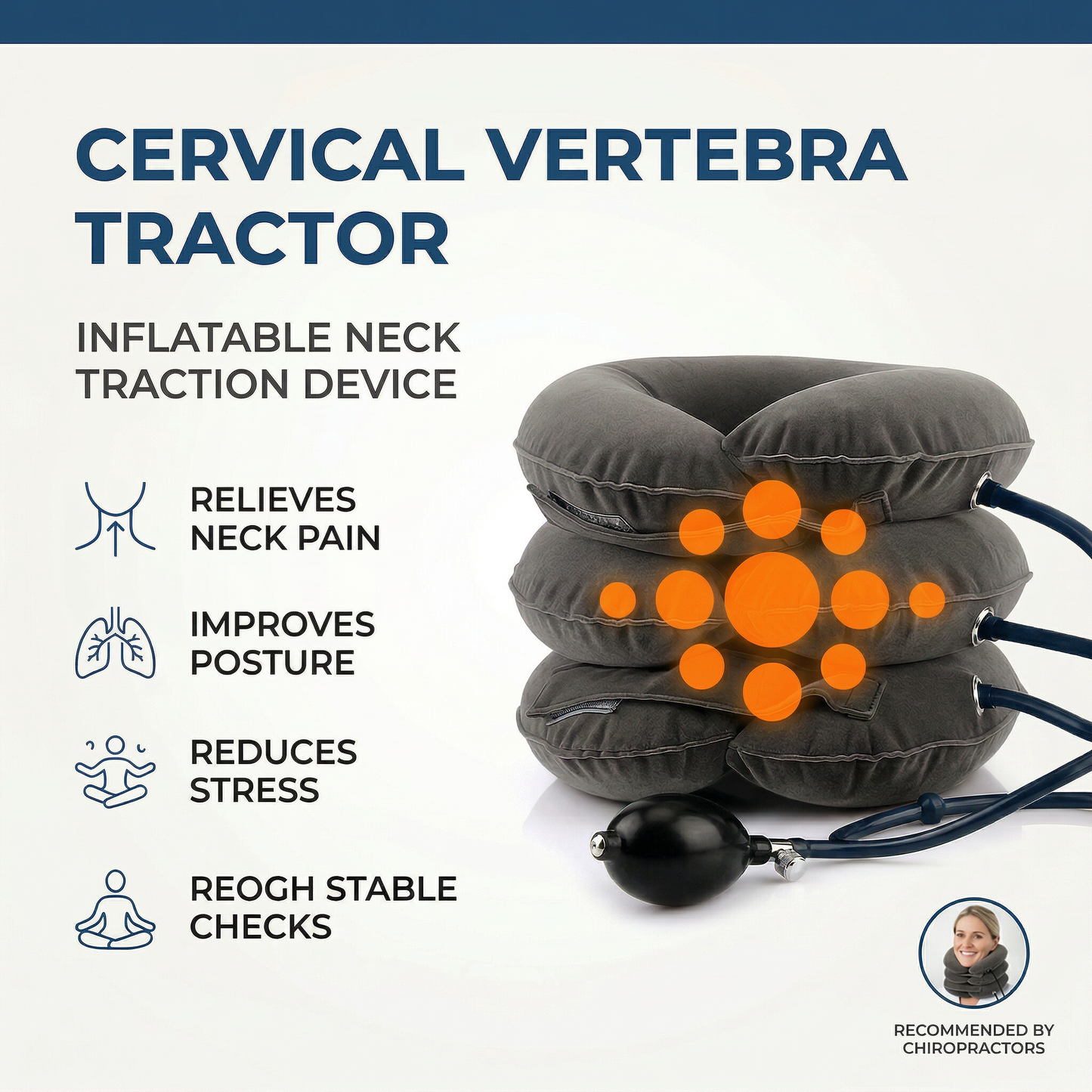 NeckRelief™ Cervical Traction Stretcher