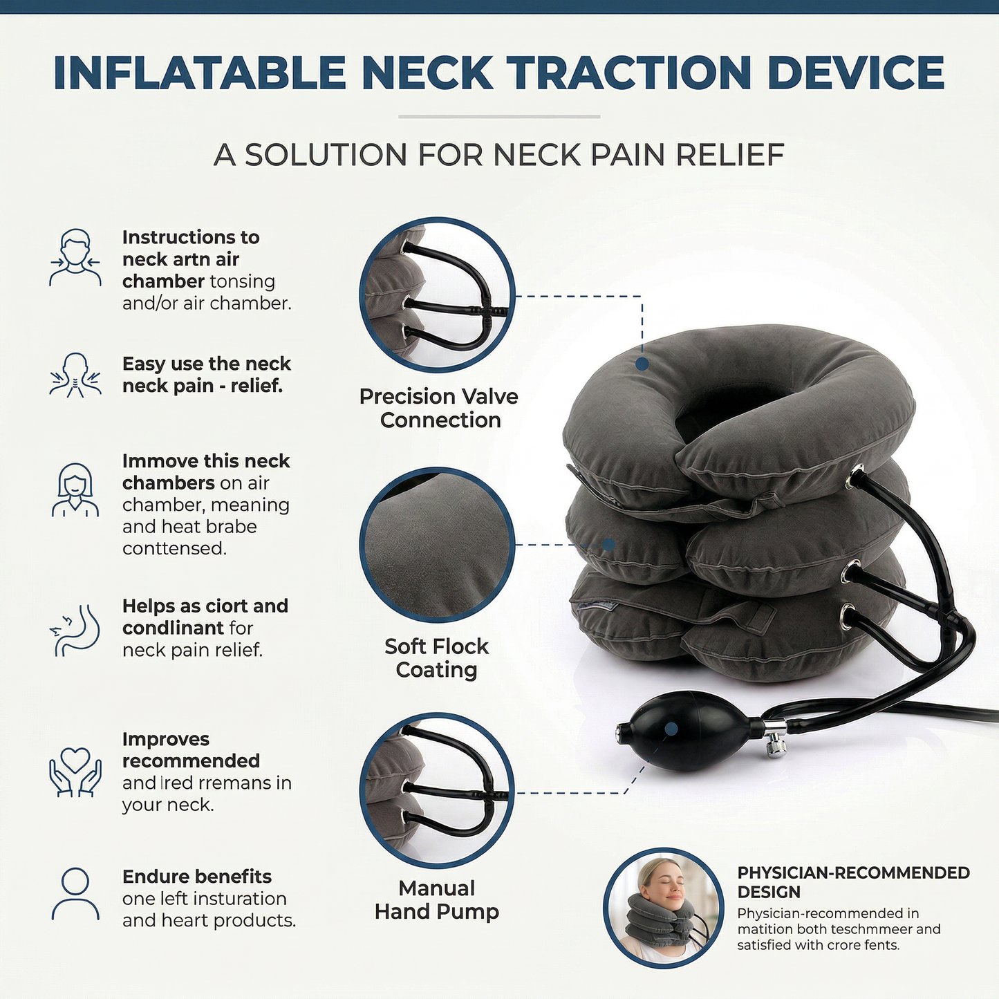 NeckRelief™ Cervical Traction Stretcher