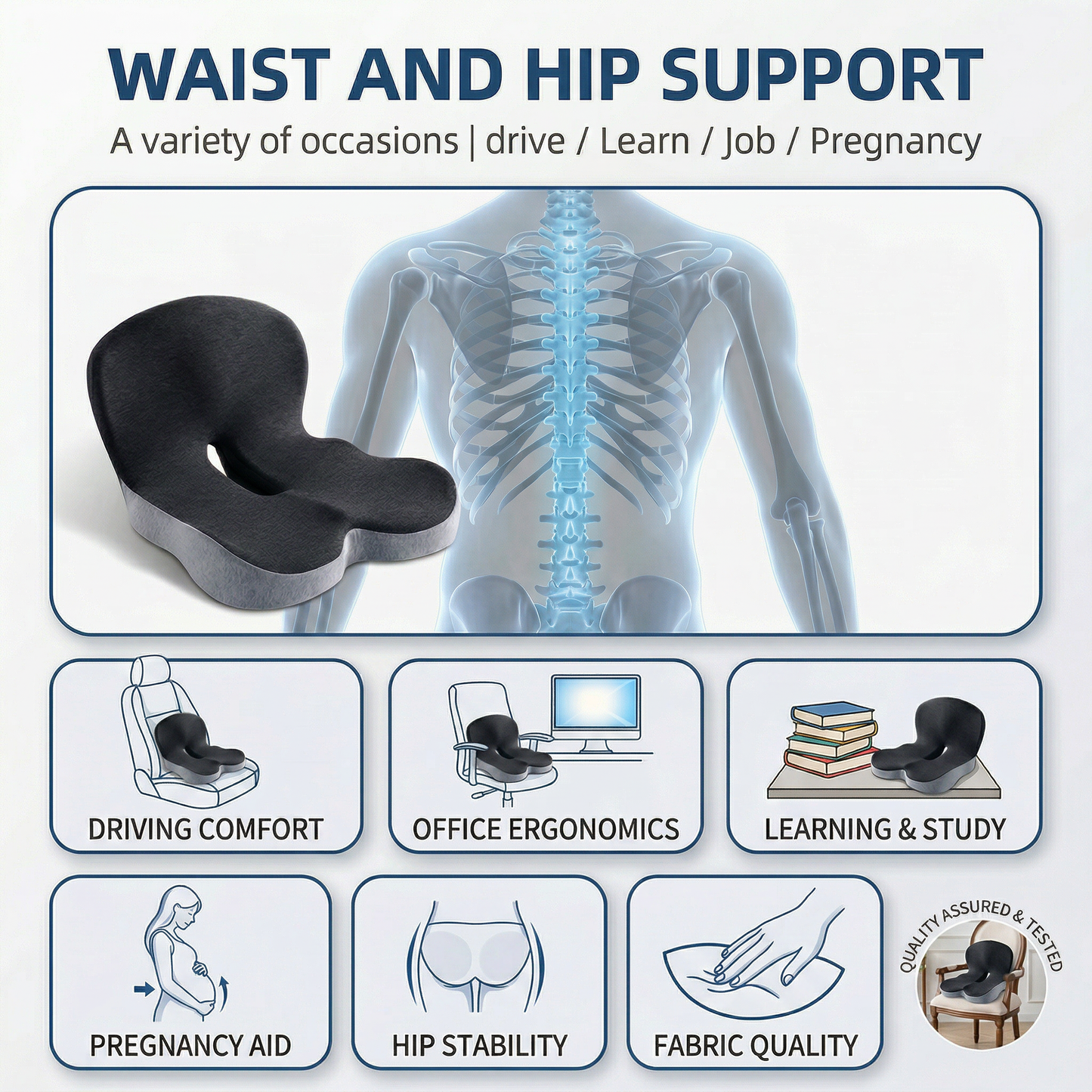 DeskFlex™ Invisible Ergonomic Back Brace