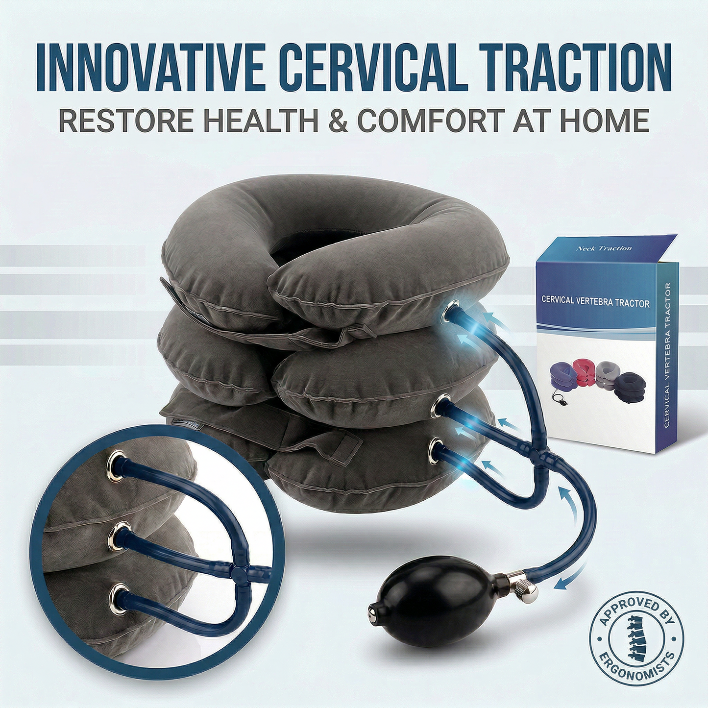 NeckRelief™ Cervical Traction Stretcher