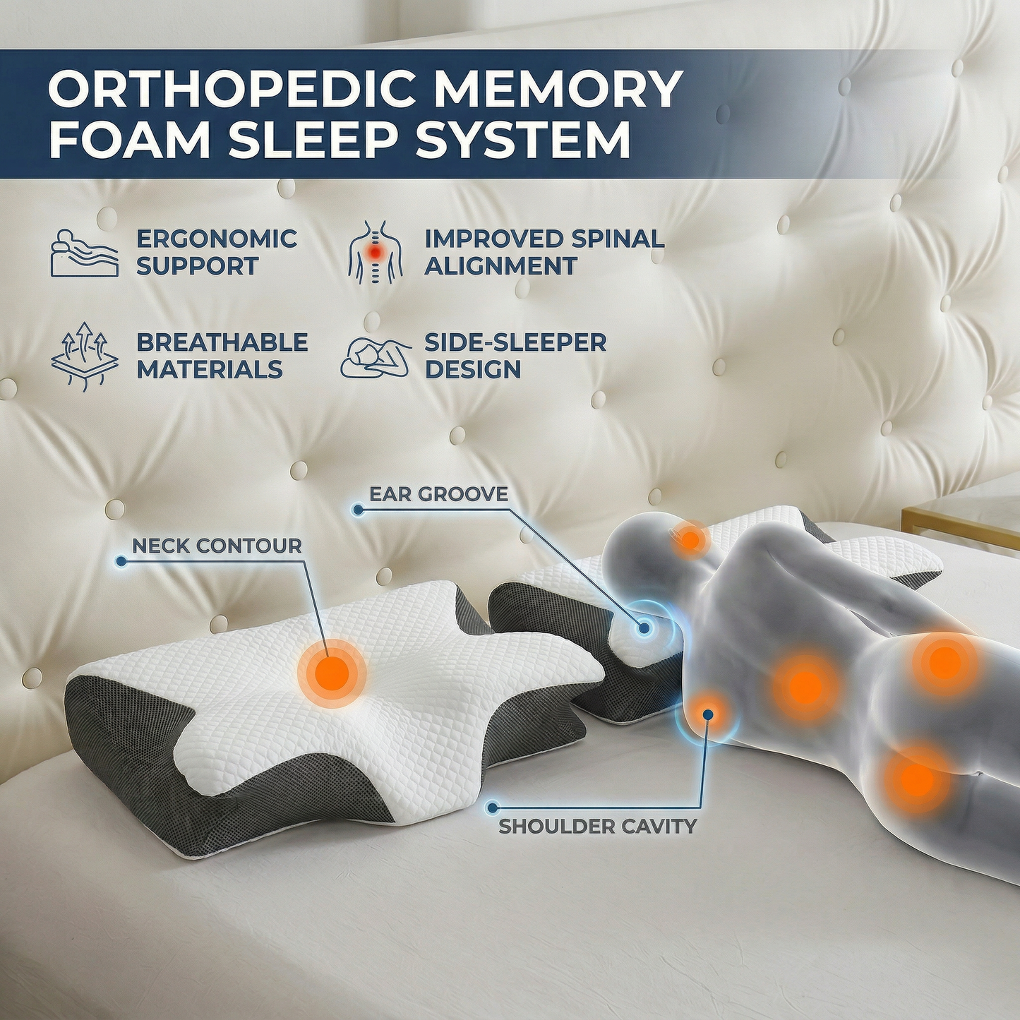 SleepAlign™ Cervical Pillow